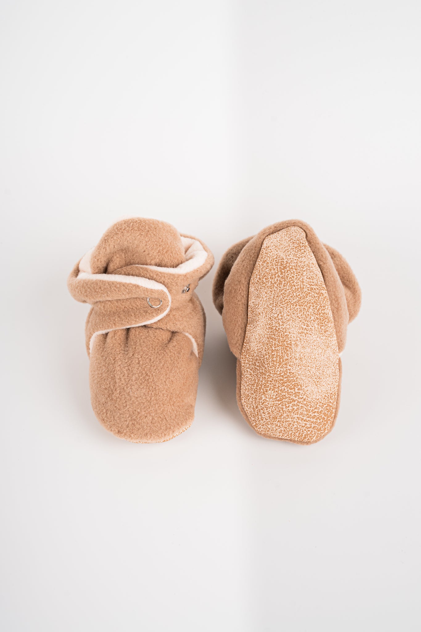 Baby Booties - Latte