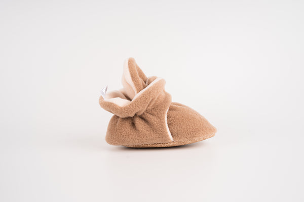 Baby Booties - Latte