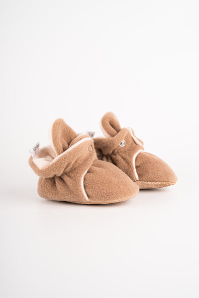 Baby Booties - Latte