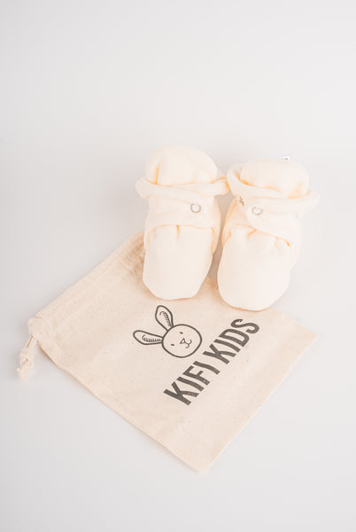 Baby Booties - Ecru