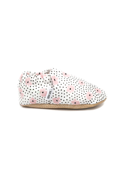 Soft 100% Organic Cotton Baby Slippers - Pink Dream