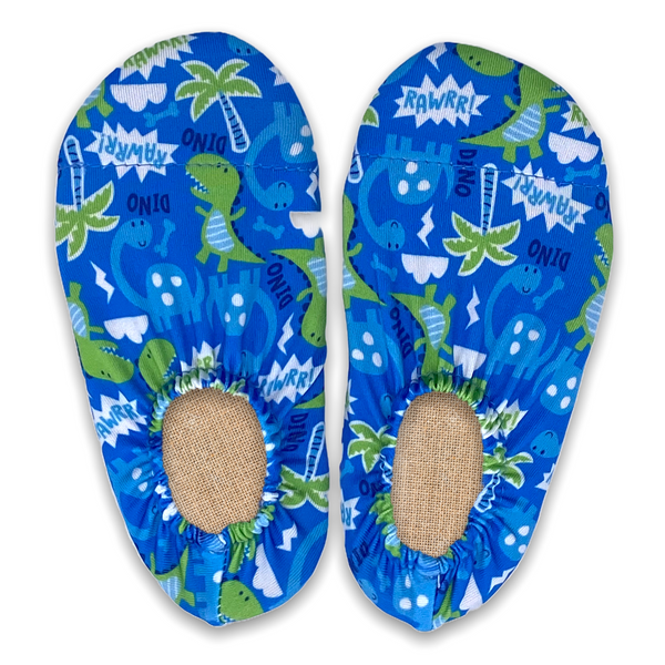 Blue Dino, Children's Non-Slip Shoes, Water Shoes
