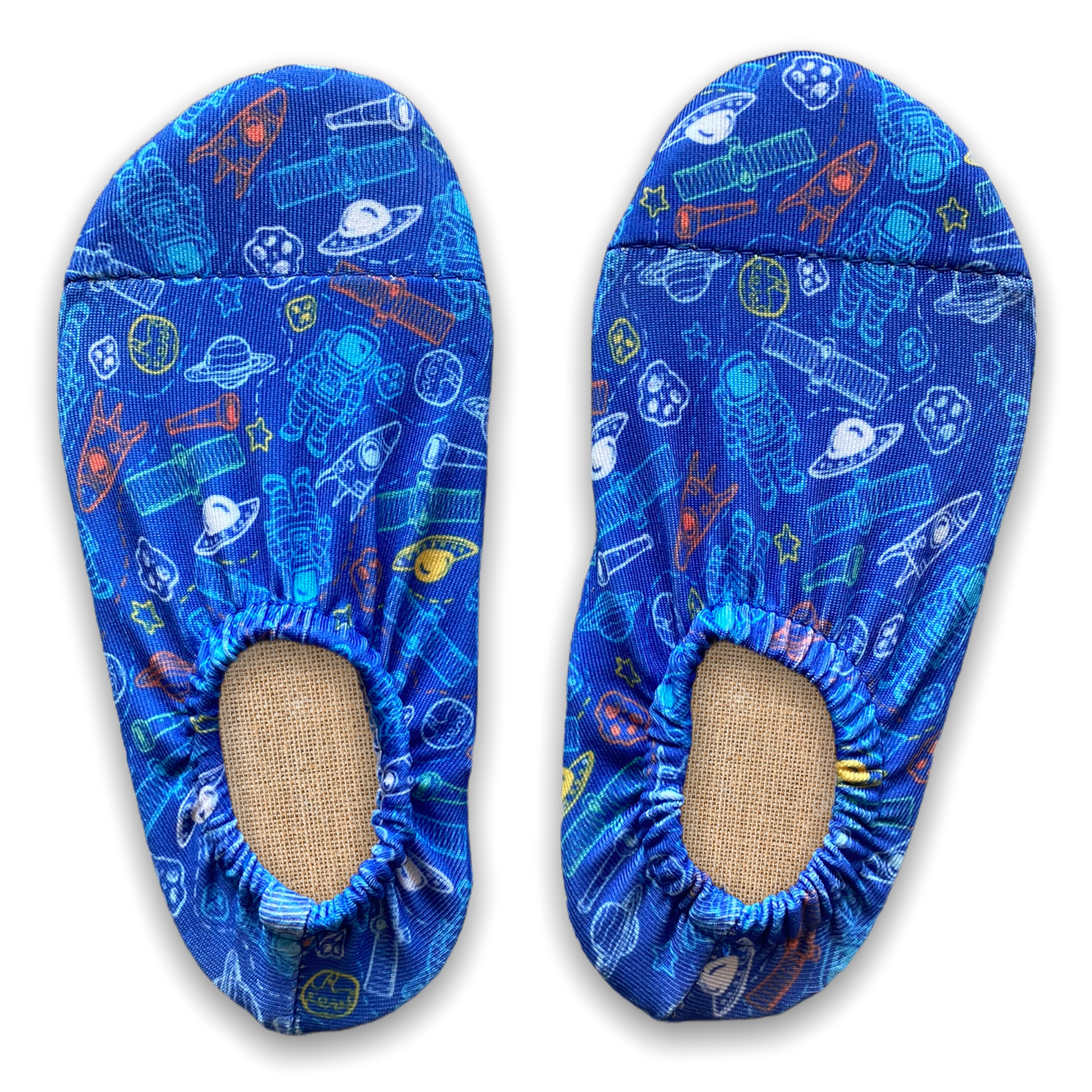 Children’s Non-slip Swim Shoes, Beach Shoes, Space design