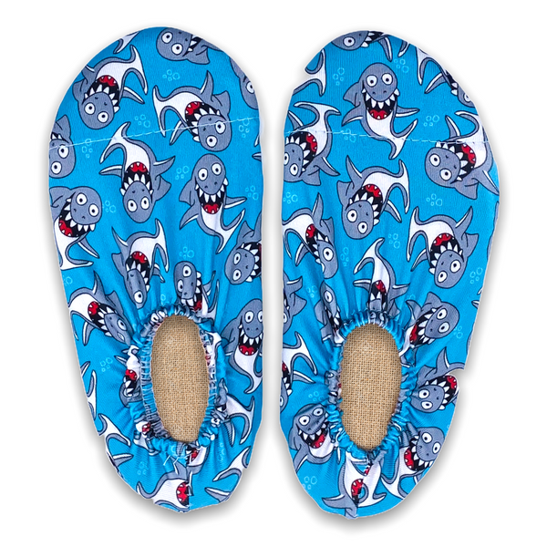 Smiley Sharks, Children's Non-Slip Shoes, Water Shoes