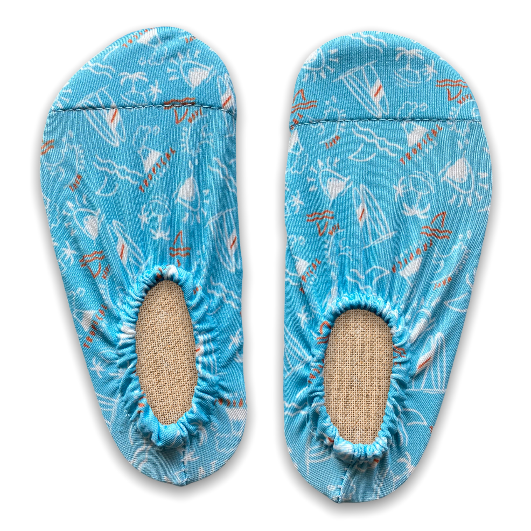 Children’s Non-slip Swim Shoes, Beach Shoes, Summer Blue design